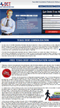 Mobile Screenshot of debtconsolidation-tx.com